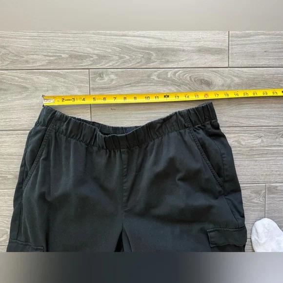 Gap|Women’s Black Cargo Jogger Pants with Comfortable Elastic Waist,XL•••staple - Picture 10 of 12